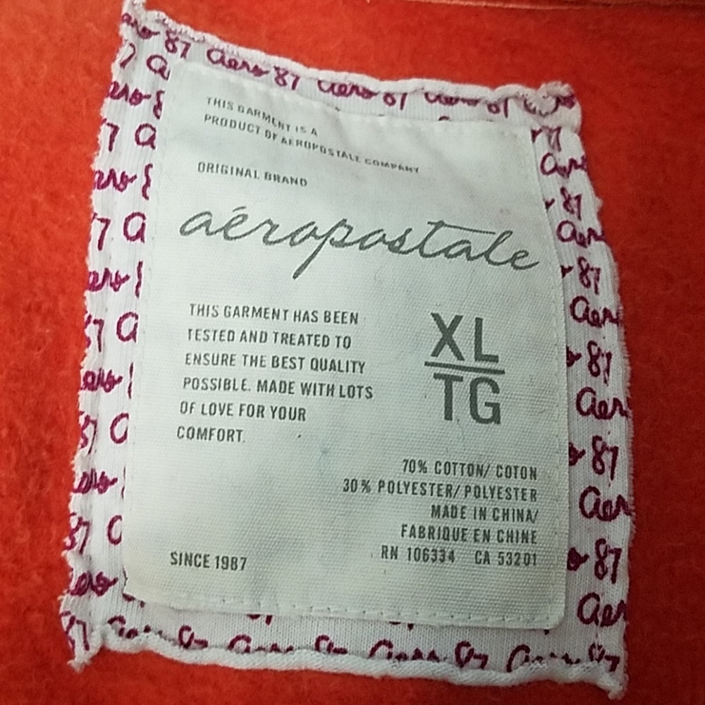 Aeropostale zip up hoodie - Picture 5 of 5
